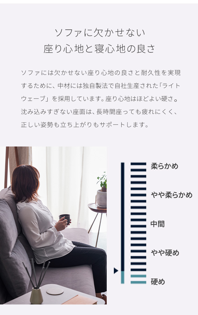 座り心地の良さ