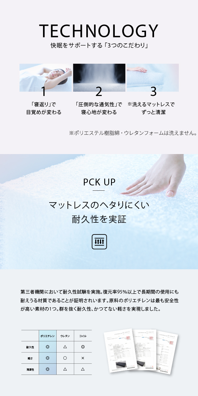 座り心地の良さ