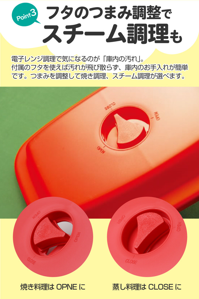 マイクロウェーブヒート プラス 調理器具 レンジ調理 電子レンジ調理