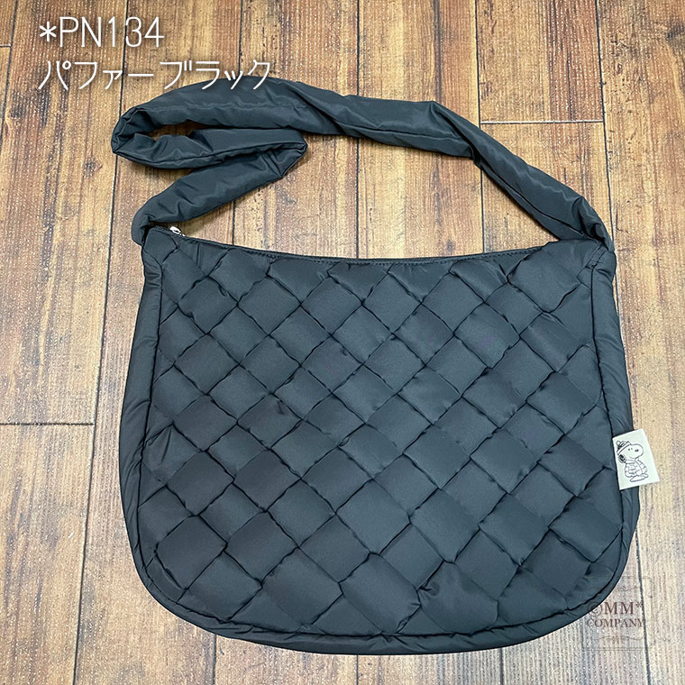 パファー三日月型ショルダー スヌーピー 6065【爆買】 : キャリー