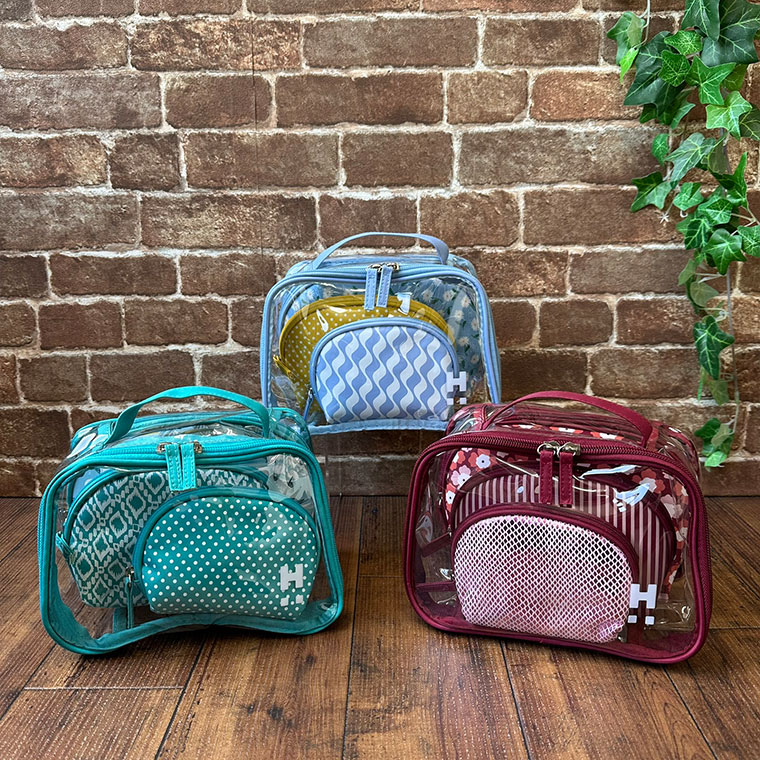 トラベルポーチセット ラウンド型 ハピタスプラス 7121【爆買