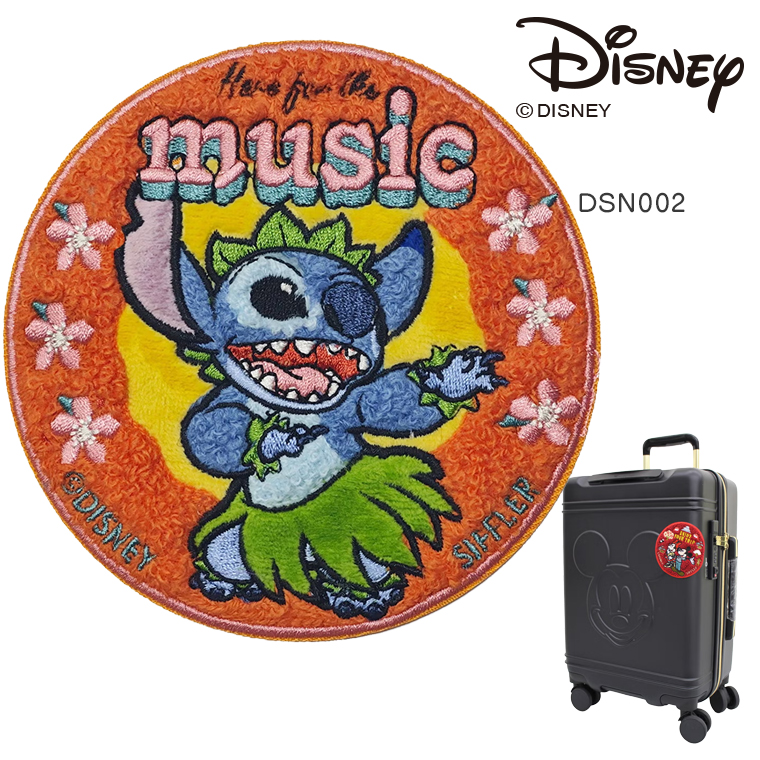 Disney（ディズニー） スーツケースステッカー サガラ刺繍 シール