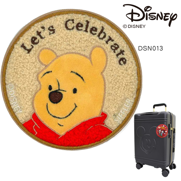 Disney（ディズニー） スーツケースステッカー サガラ刺繍 シール