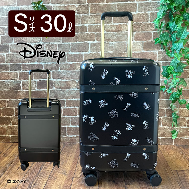 スーツケース Sサイズ 30L 機内持ち込み可 ディズニー ミッキーマウス 