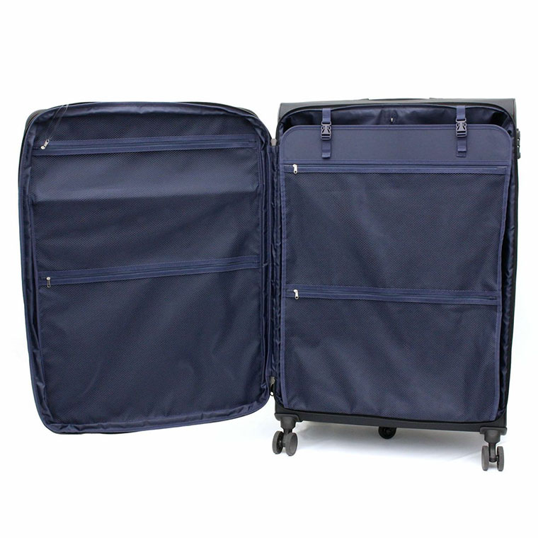 ESCAPE'S 大容量 約80L ソフトスーツケース ソフトキャリーケース 185L(拡張時205L)特大 キャリーバッグ