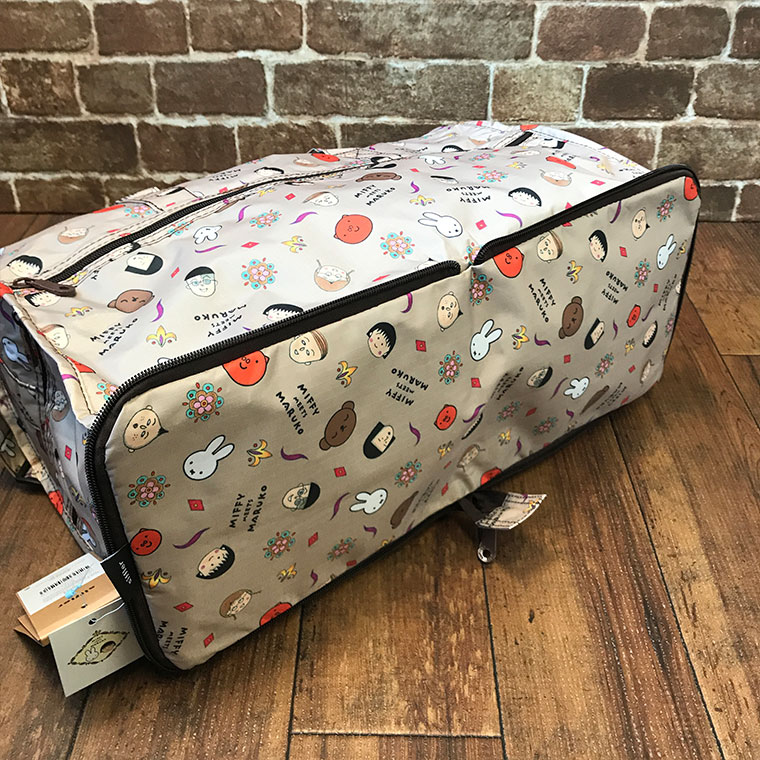 折りたたみ ボストンバッグ Mサイズ 23L まる子&ミッフィー キャリー