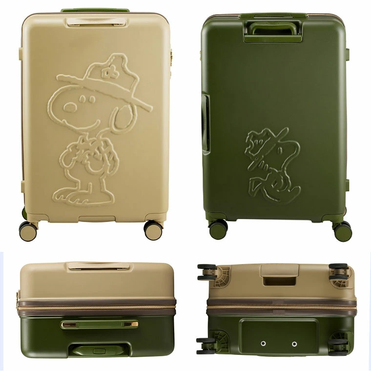 スーツケース Lサイズ 75L スヌーピー シフレ キャリーバッグ キャリー