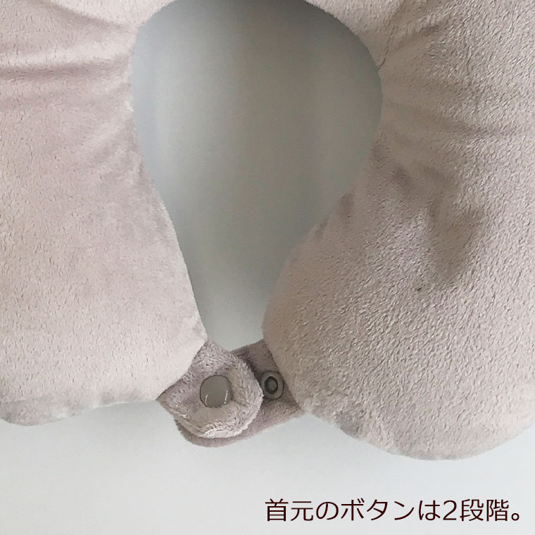 ネックピロー＆ビーズクッションかわいい 旅行便利グッズ 車 首枕 肩こり防止の快眠まくら アウトドア ドライブにも｜mm-company｜07