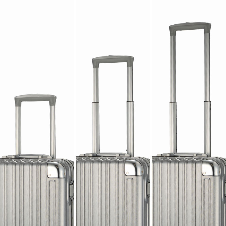 Siffler（シフレ） アルミ調 小型 スーツケース Sサイズ 33L 1日〜3日