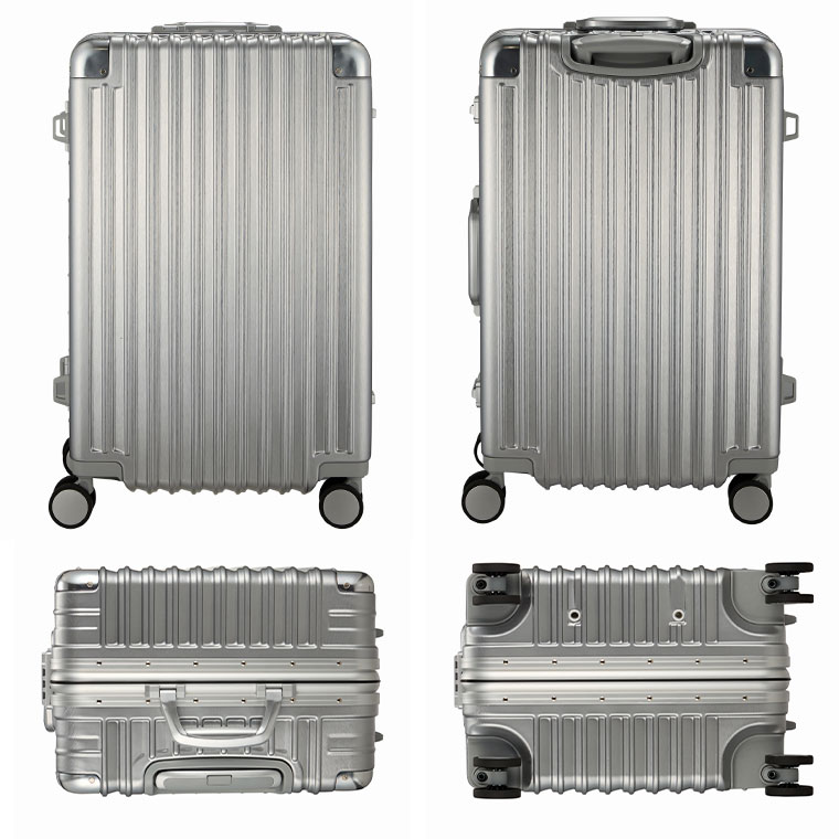 Siffler（シフレ） アルミ調 大型 スーツケース MLサイズ 66L 4日〜6日