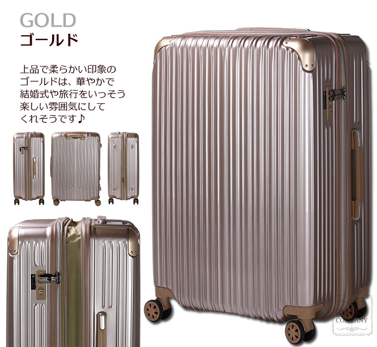 抗菌 スーツケース Lサイズ 大型 97L 拡張機能付き 7泊〜長期用 