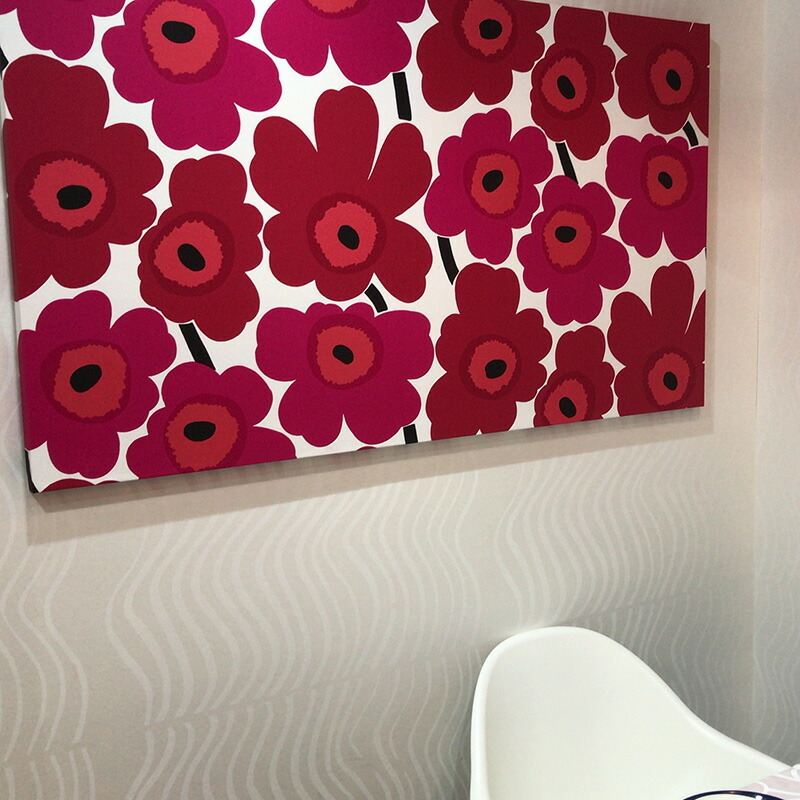 marimekko マリメッコ ウニッコ ベージュxオフホワイトxブルー