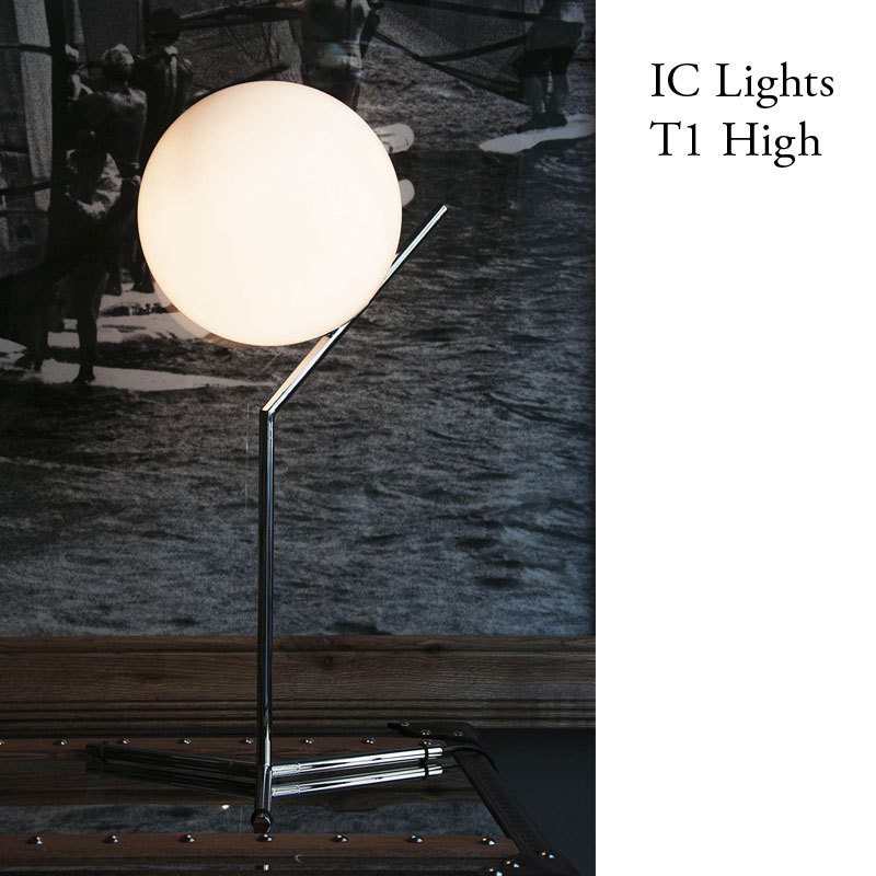 FLOS フロス テーブルランプ IC Lights T1 HIGH（chrome/black