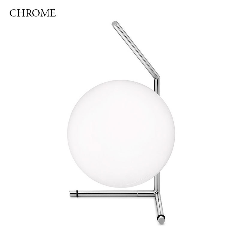 FLOS フロス テーブルランプ IC Lights T1 LOW（Chrome/Black） クローム／ブラック マイケル・アナスタシアデス