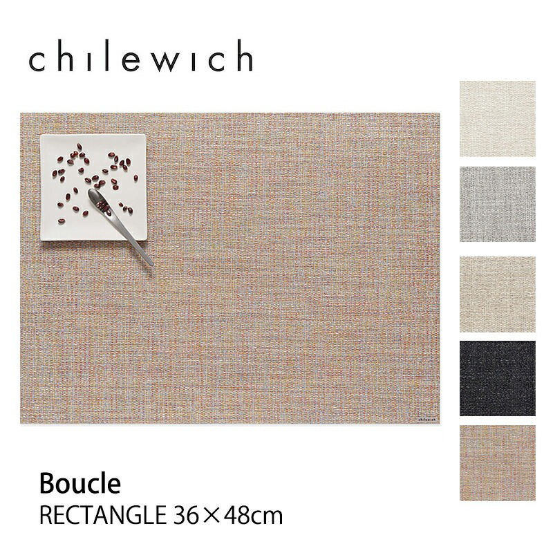 rkkページ　6枚セット　chilwich ランチョンマット chilewich（チルウィッチ） ランチョンマット ブークレ レクタングル