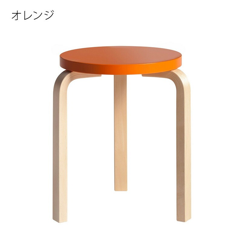 artek(アルテック) STOOL60 バーチ材 3本脚 アルヴァ・アアルト artek(アルテック) STOOL60 バーチ材 3本脚 アルヴァ・アアルト