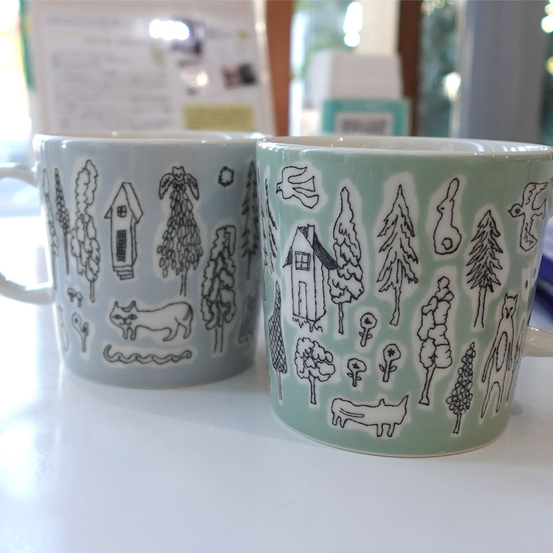 iittala イッタラ × ミナ ペルホネン マグ 0.3L フォレスト