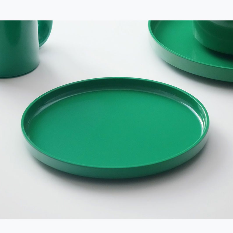 食器 Heller ヘラー プレートM φ19×1.9cm 皿 メラミン樹脂 食洗機可