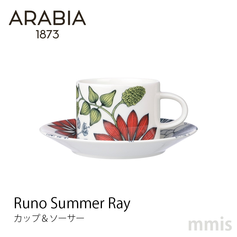 ARABIA（アラビア） ルノ サマーレイ プレート 26cm ARABIA 食洗機