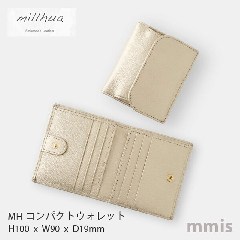 MH コンパクトウォレットウォレット MLH-9801 お名前入れ可 SLIP-ON