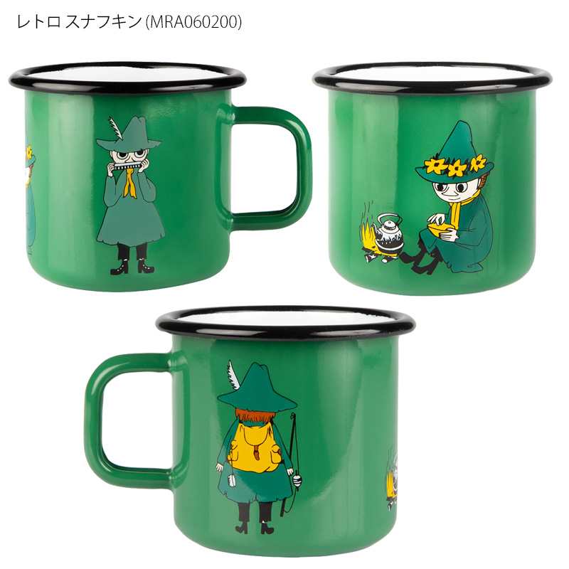 Muurla（ムールラ） MOOMIN Enamel Mug ムーミン ホーローマグ 370ml