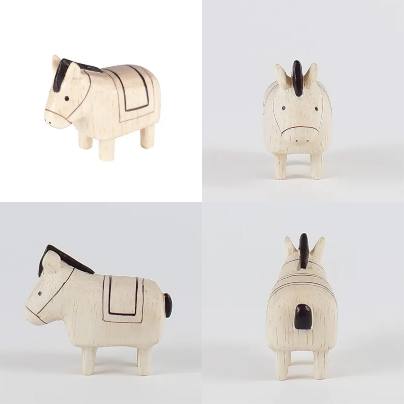 T-LABO 木製雑貨 polepole ぽれぽれ 干支シリーズ うま 午年 馬 正月