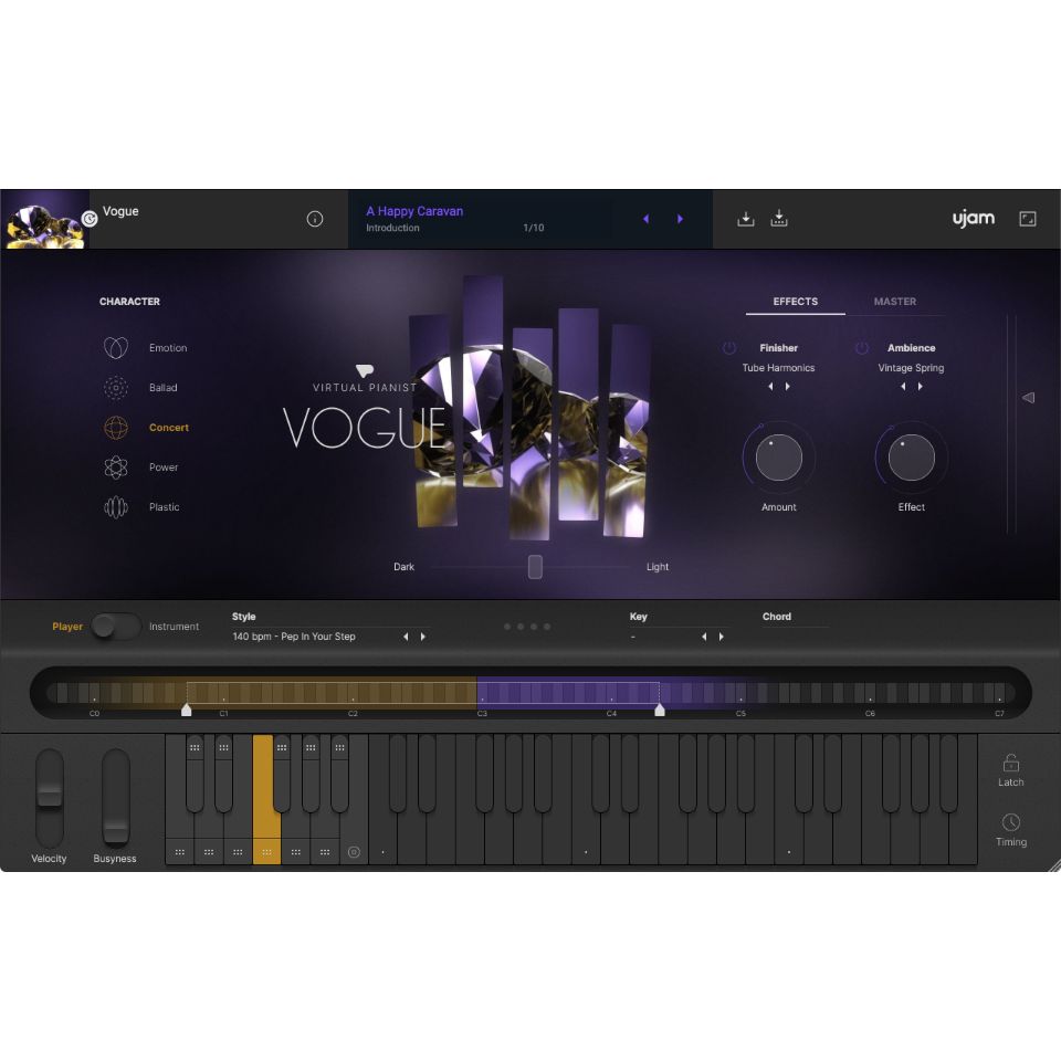 UJAM/Virtual Pianist VOGUE【オンライン納品】 【コウ】