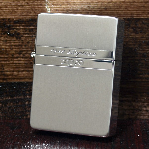 ジッポー ZIPPO ライター レプリカ 1935ミラーラインSV シルバー