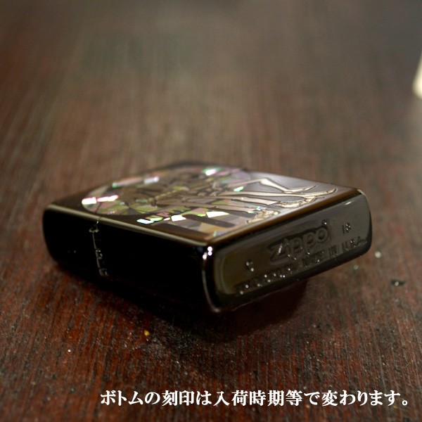 ルパン三世 ダブルフェイス ブラック ホログラム シェル ZIPPO