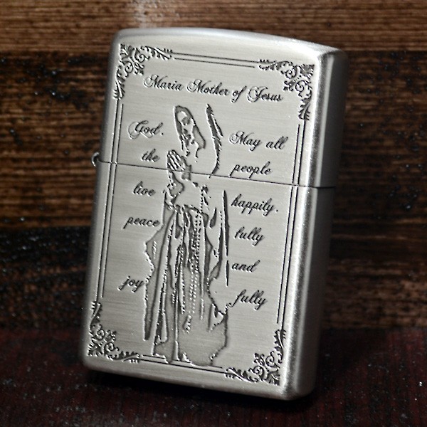 ジッポー ZIPPO ライター マリア シルバーいぶし : z-maria : セイコー