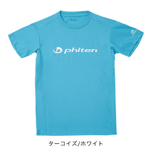 Phiten [ファイテン] RAKUシャツ 半袖 Tシャツ Phitenロゴ 15