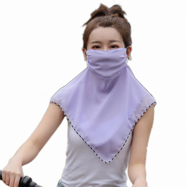 マスク uvカット 日焼け防止 スカーフ フェイスカバー フェイスマスク