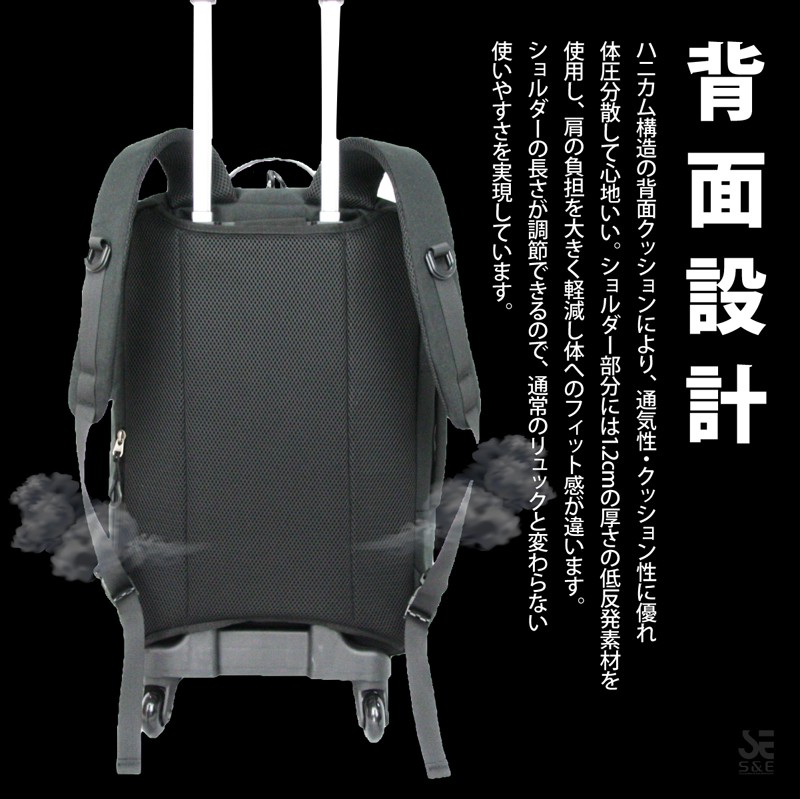 キャリーケース キャリーバッグ リュックキャリー