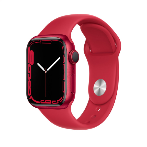 アップルウォッチ　Apple Watch Series 7 GPSモデル 41mm MKN23J/A PRODUCT　REDスポーツバンド