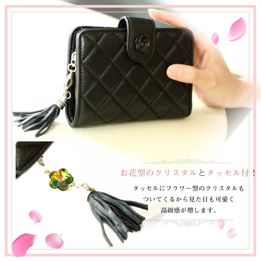 美品❣️ ピンク キルティング 二つ折り財布♪ Amazon | [トリーバーチ] 2つ折り財布 155894 651 モト