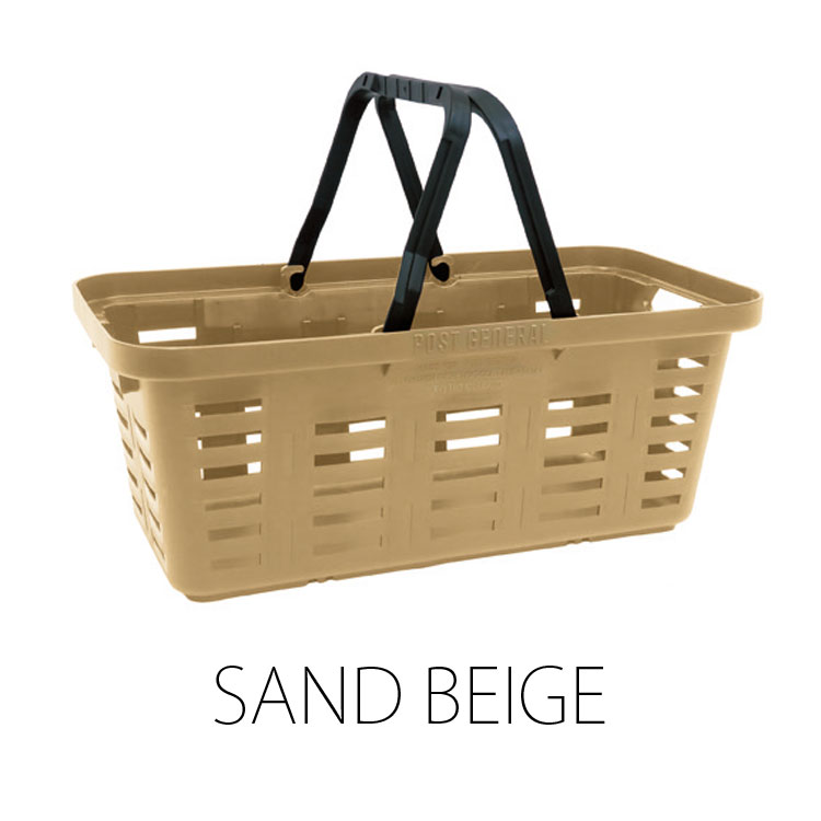 POST GENERAL 収納バスケット ロング スリム カゴ アウトドア キャンプ