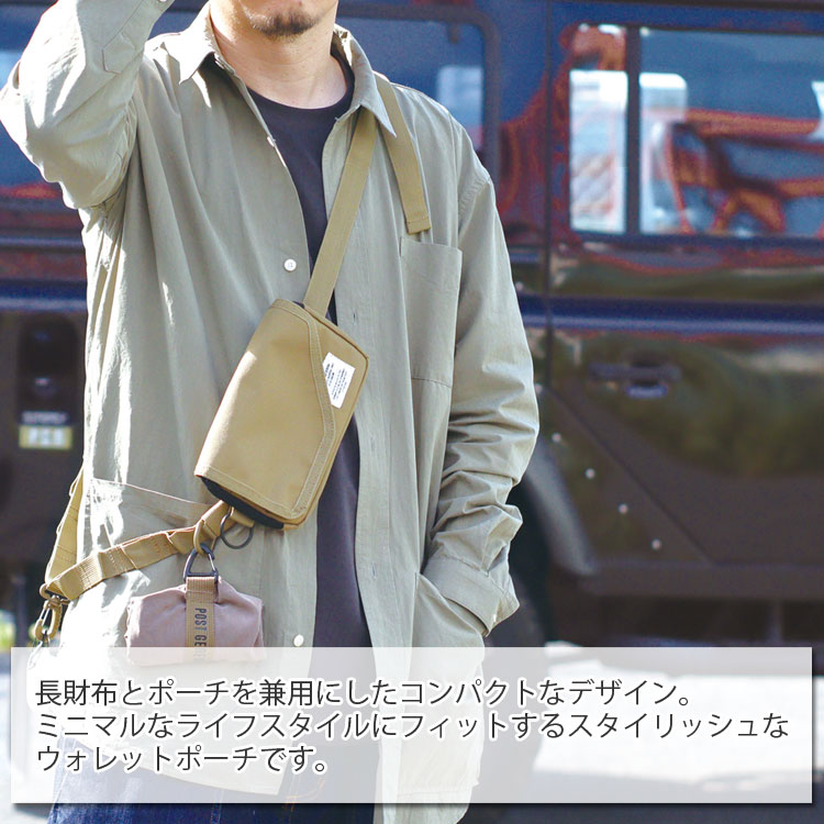 POST GENERAL スマホポーチ サコッシュ ショルダー ボディ バッグ 鞄