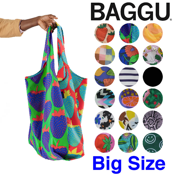 ラッピング無料 BAGGU バグゥ バグー エコバッグ スタンダード ナイロントートバッグ 折りたたみ ReusableBag サブバッグ マイバッグ ショッピングバッグ レジカゴ aden anais