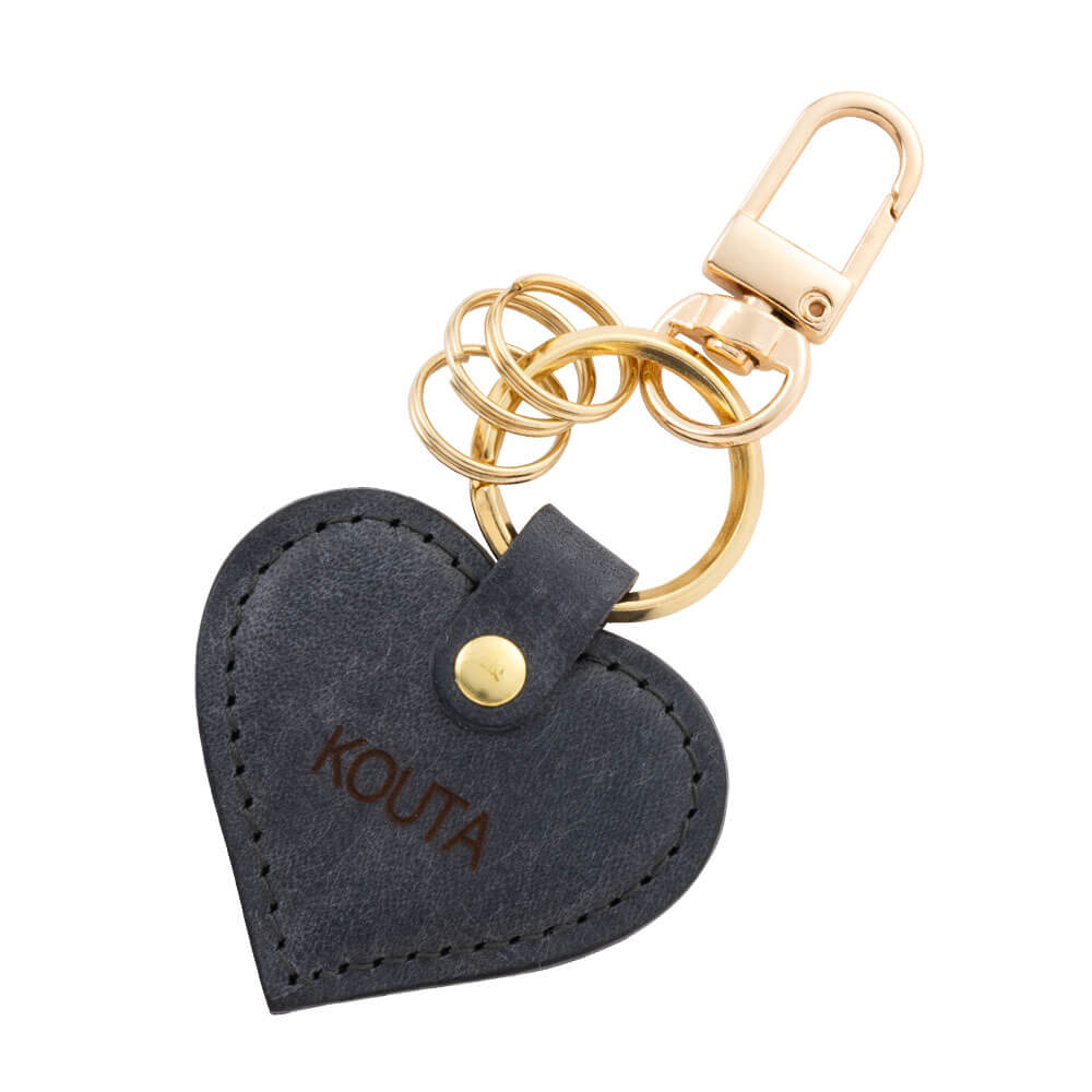 キーホルダー 名入れ 名前入り ネームタグ レザー 本革 イタリアン