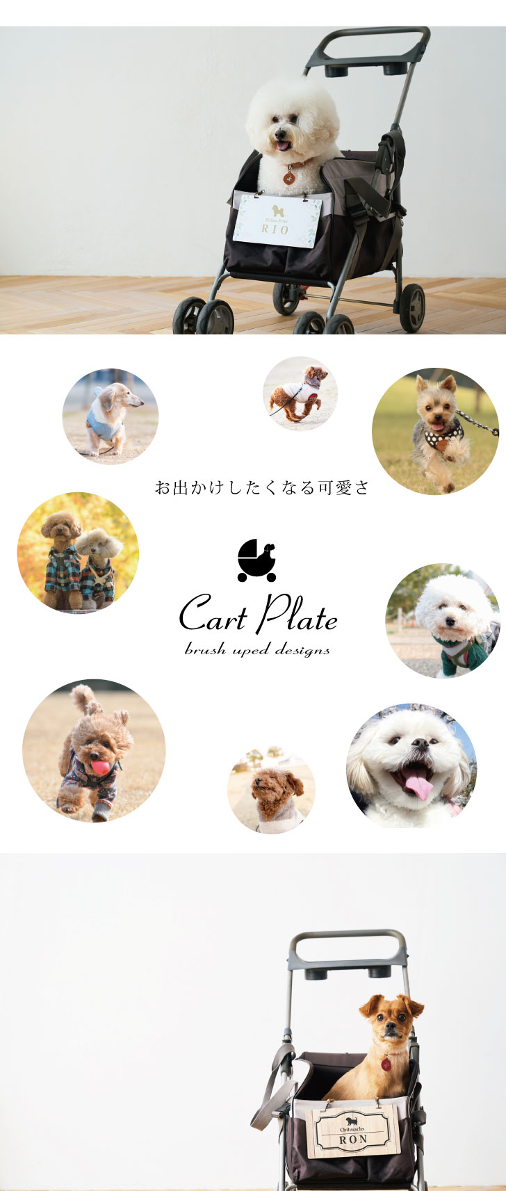 ペット ネームプレート ＜No.015＞ 犬 ギフト グッズ mo-u-ra ドッグ