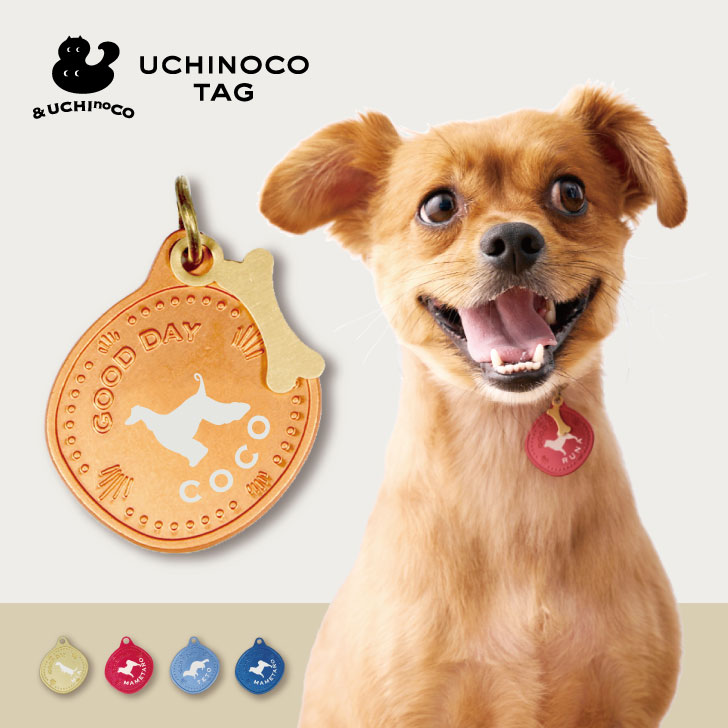 迷子札 【 アフガン・ハウンド 】 UCHINOCOタグ ドッグタグ 名入れ グッズ ペット 名札 軽量 極小 軽い ネームタグ かわいい おしゃれ 首輪 鳥 猫 犬 ワンコ