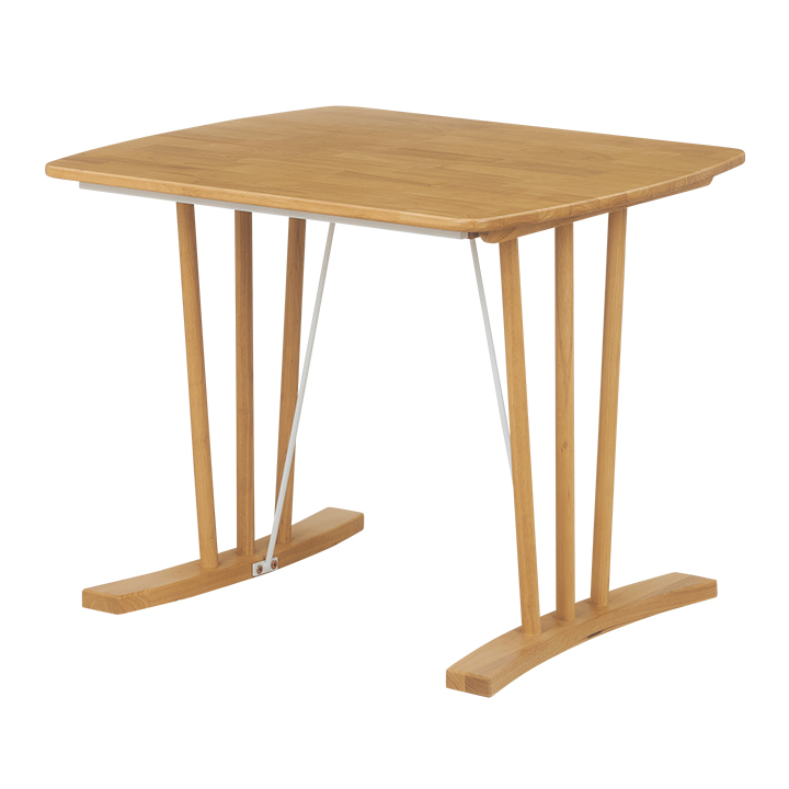 ダイニングテーブル 幅95cm 長方形 ダイニング テーブル 食卓テーブル おしゃれ 2人用 木製 ラバーウッド テーブル単品 Berks(バークス) 3色対応｜mobel｜02