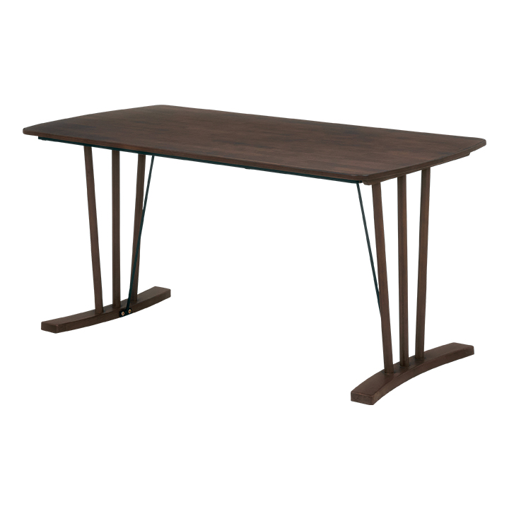 ダイニングテーブル 幅155cm 長方形 ダイニング テーブル 食卓テーブル おしゃれ 4人用 木製 ラバーウッド テーブル単品 Berks(バークス) 3色対応｜mobel｜04