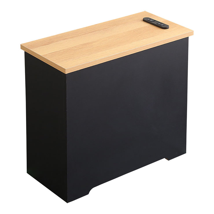 ルーター収納 電源タップ収納 コード収納 コンセント付き サイドテーブル 可動棚 小物入れ 木製 シンプル おしゃれ ルーターボックス 大 RTB-H45 3色対応 |  | 01