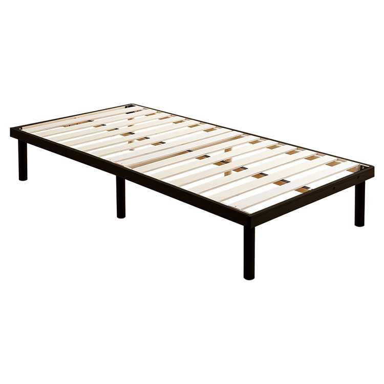 すのこベッド シングル 3色対応 2段階調節脚付き ベッド