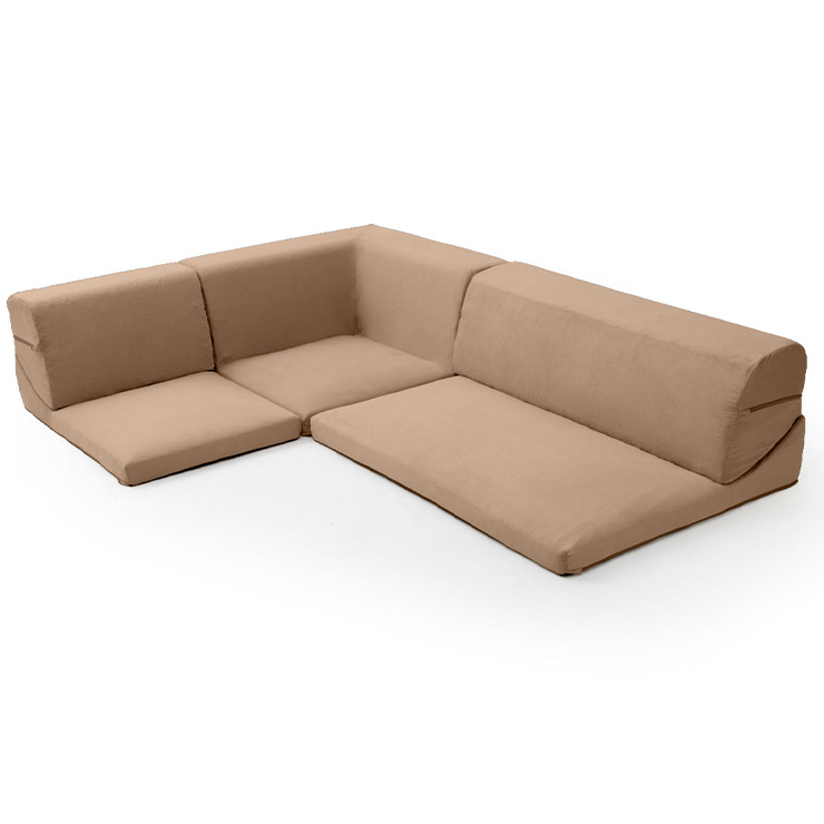 安心の日本製 コーナー3点ローソファセット IORI 和楽の庵 : 家具通販