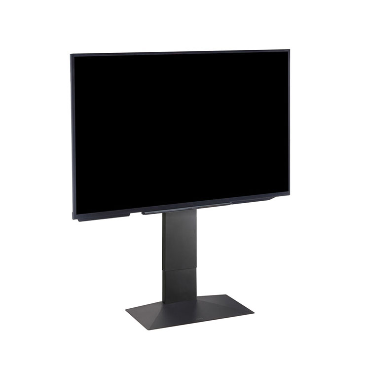 32〜80インチ対応 テレビスタンド 壁寄せ ロータイプ リビング ディスプレイ WALL(ウォール) 壁寄せTVスタンド V3 ロータイプ 【漆黒】 7色対応