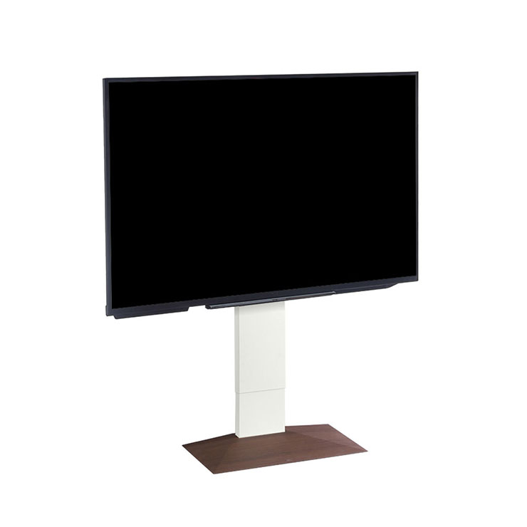 32〜80インチ対応 テレビスタンド 壁寄せ ロータイプ リビング ディスプレイ WALL(ウォール) 壁寄せTVスタンド V3 ロータイプ 【漆黒】 7色対応