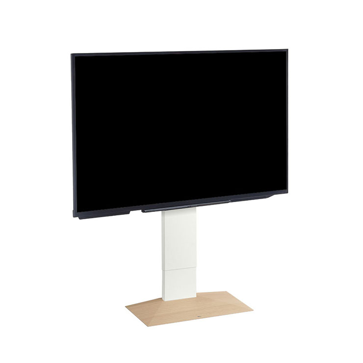 32〜80インチ対応 テレビスタンド 壁寄せ ロータイプ リビング ディスプレイ WALL(ウォール) 壁寄せTVスタンド V3 ロータイプ 【漆黒】 7色対応