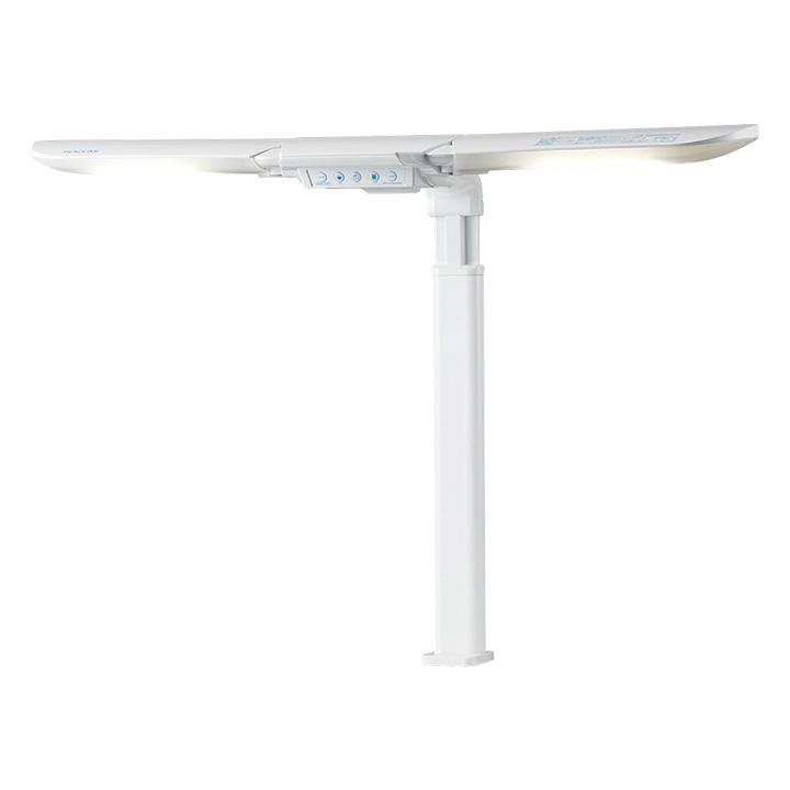 調色機能(ECOレディ)付き コイズミ KOIZUMI T型デスクライト 学習机 勉強机 LEDデスクライト クランプタイプ LEDモードコントロールツインライト ECL-546 | コイズミファニテック | 01